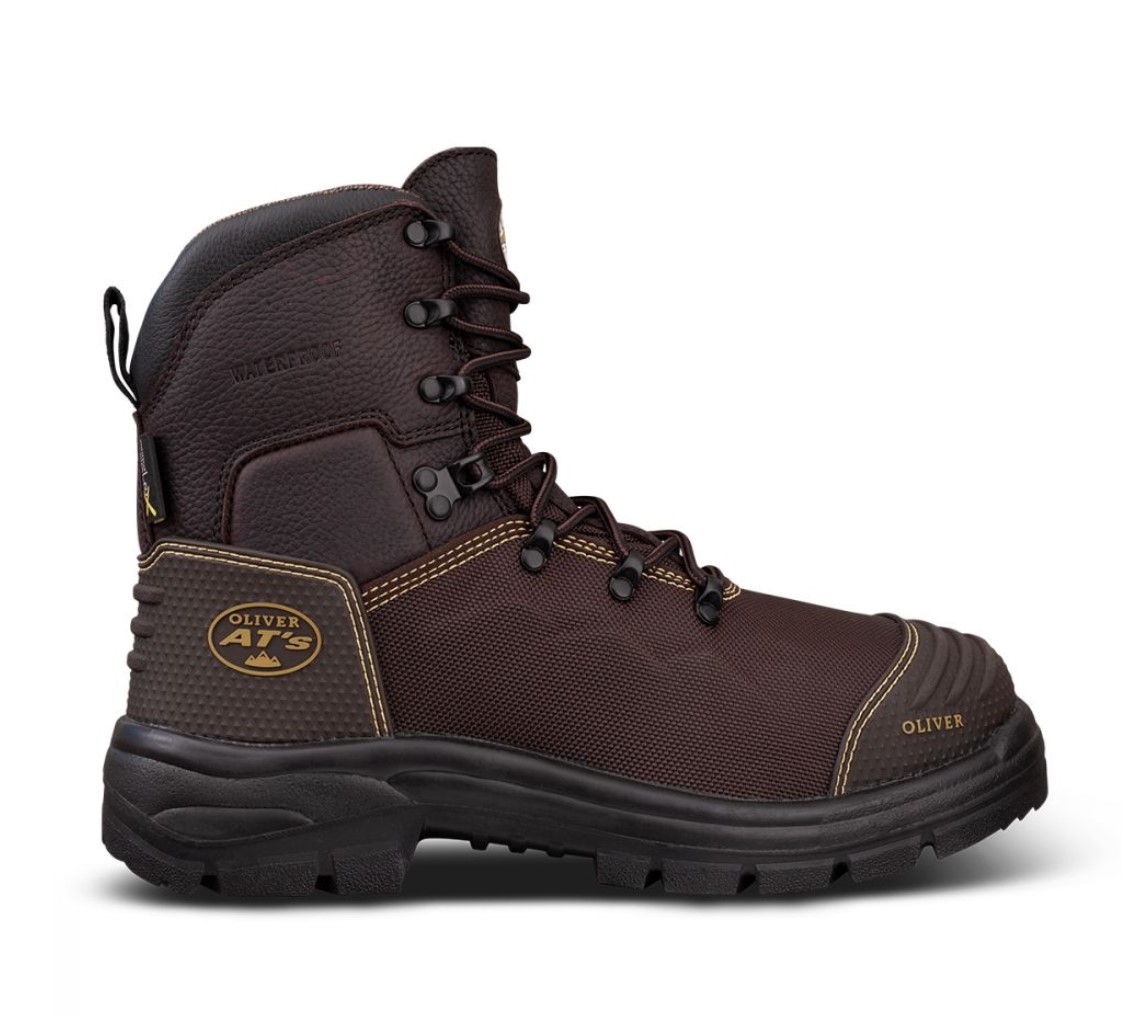 F-65-490 OLIVER AT65 Series Brown 150mm, 100% Waterproof CORDURA® and ...