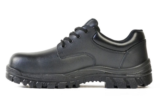Picture of BATA Naturals Neptune Black Leather Lace Up Safety Shoe
**DISCONTINUED LINE**