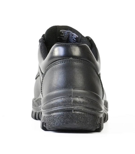 Picture of BATA Naturals Neptune Black Leather Lace Up Safety Shoe
**DISCONTINUED LINE**