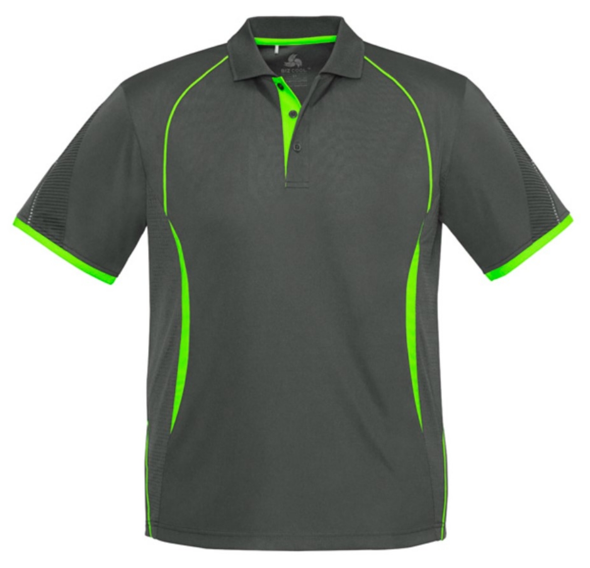 Picture of Biz Collection Mens BIZ COOL™ Razor Polo Shirt 155gsm S/S