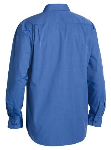 Picture of BISLEY Metro Shirt Blue 100gsm L/S