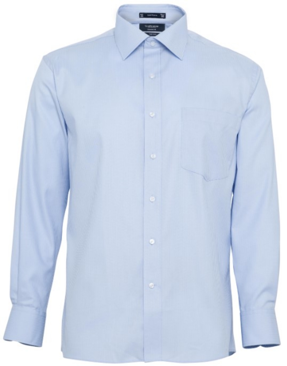 Picture of DAVID MARCS Mens European Tailored Fit Shirt L/S