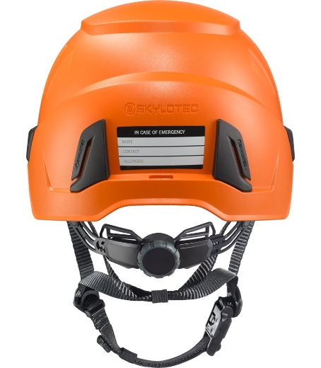 Picture of SKYLOTEC Inceptor GRX HIGH VOLTAGE- Electrically Insulated ORANGE Helmet NON VENTED - Light weight CERTIFIED To AS/NZS 1801 Type 3