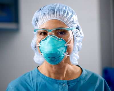R-3M1860S 3M™ 1860S Cupped Particulate Respirator & Surgical Mask Small ...