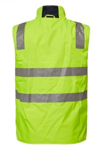 Picture of WORKCRAFT Hi Vis Reversible Fleece Vest with Tape
