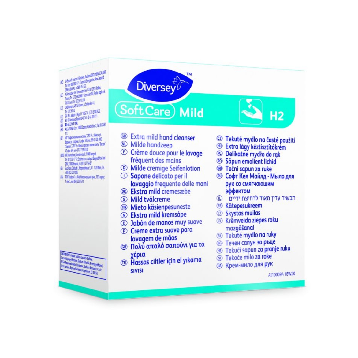 Picture of DIVERSEY Soft Care Mild H2 Hand Soap 800mL Cartridge
