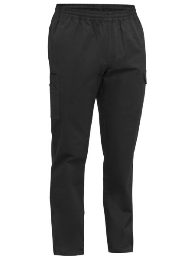 Picture of BISLEY Stretch Cotton Drill Elastic Waist Cargo Work Pant 280gsm