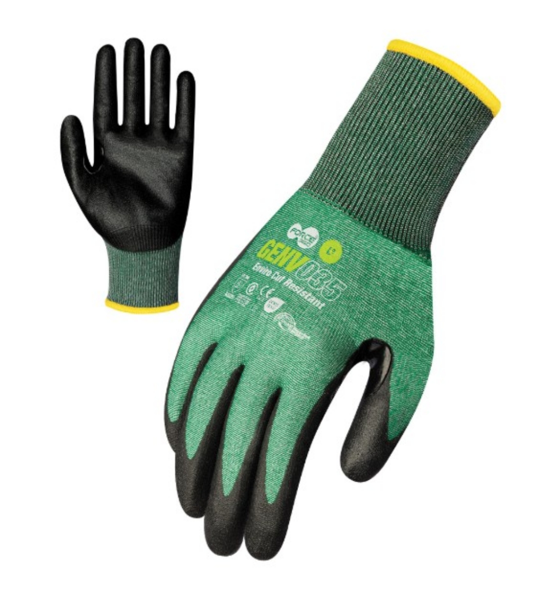 Picture of Force360 Enviro Cut Resistant Nitrile Palm Coated Gloves 4X32D