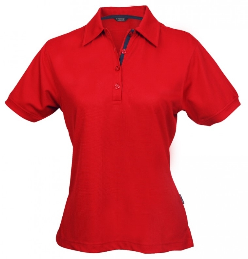 Picture of STENCIL Superdry Ladies 100% Dry Max Polyester Polo Shirt 160g S/S