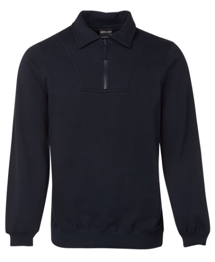 Picture of JB's 1/2 Zip Fleecy Sweat Jumper