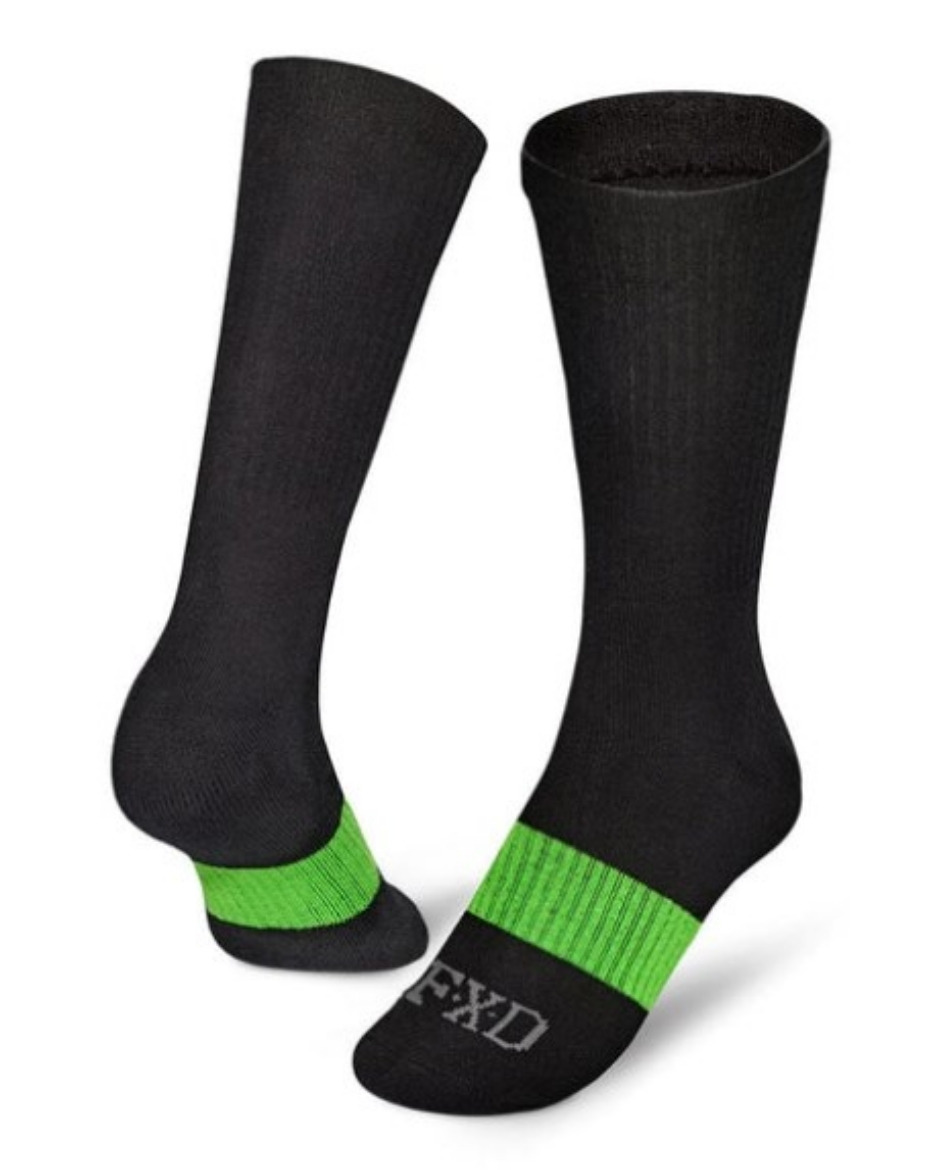 Picture of FXD Reinforced Black Work Socks > Size 7-12