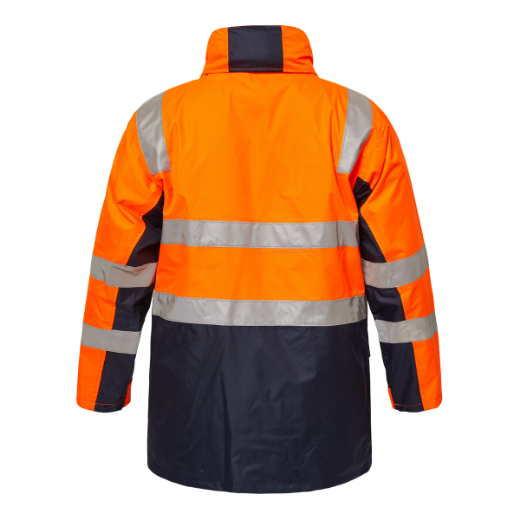 Picture of WORKCRAFT Hi Vis 4 In 1 Jacket with Tape