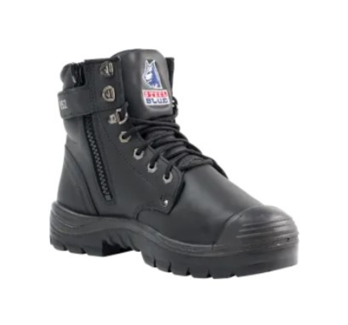 Picture of STEEL BLUE Argyle® Black Zip Nitrile Outsole Met / Bump Cap / PR Midsole