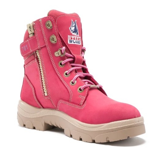 Picture of STEEL BLUE Southern Cross® Zip Ladies 150mm Boot with Steel Toe Cap TPU Outsole