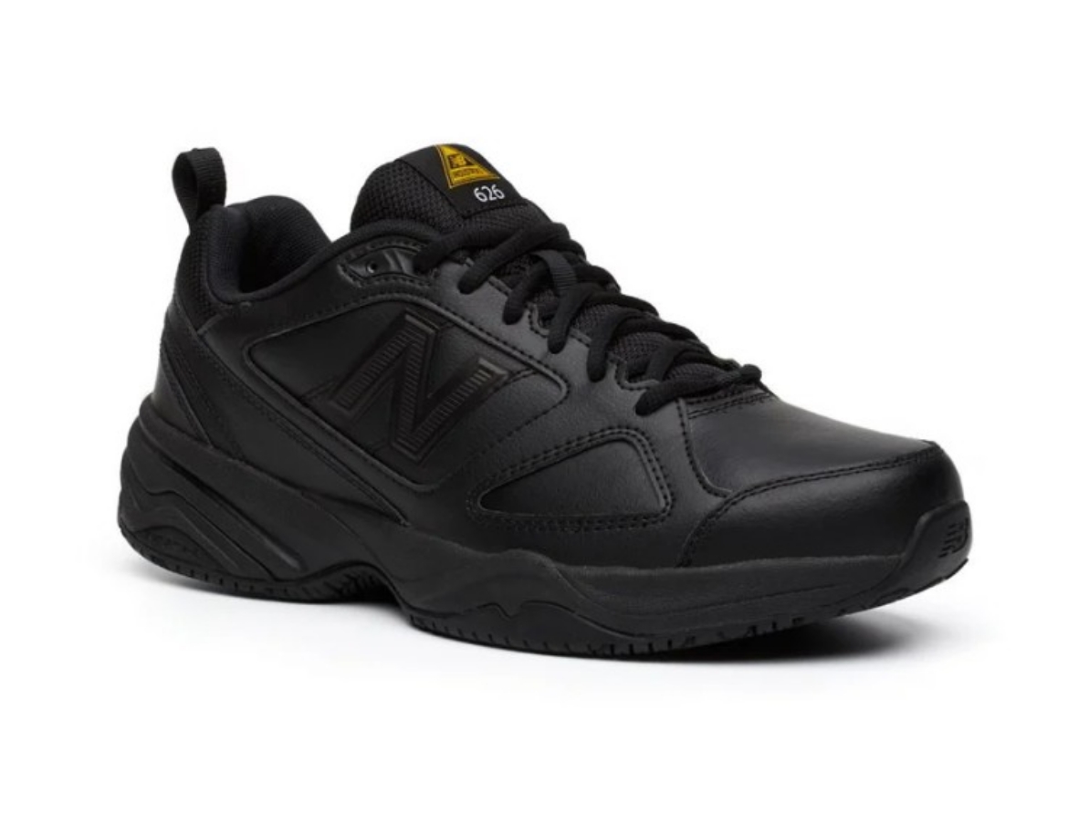 Picture of NEW BALANCE Womens Black D Width 626 Non Slip Shoe