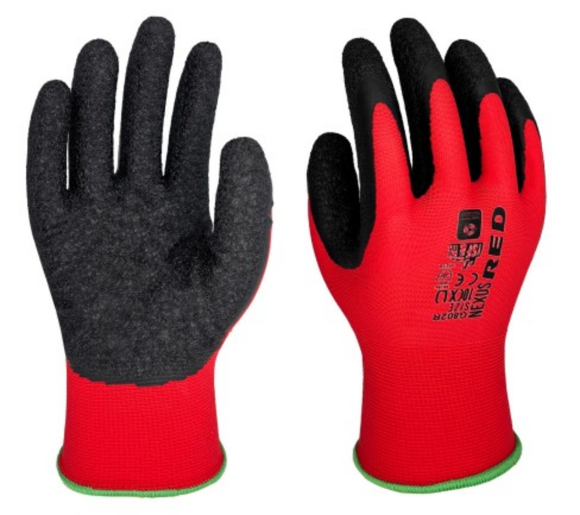 Picture of YSF Nexus RED Latex Coated Glove 3131X