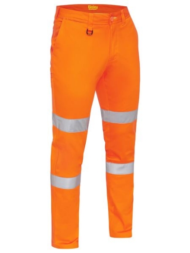 Picture of Bisley Taped Biomotion Stretch Cotton Drill Work Pants