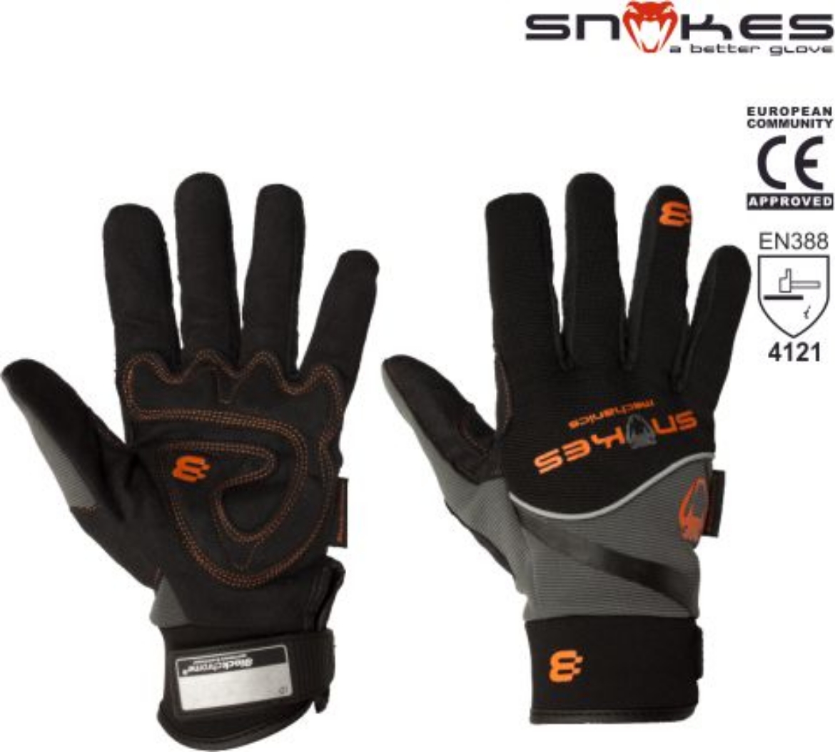 Picture of SNAKES MECHANICS GLOVE EN388 Rating 4121