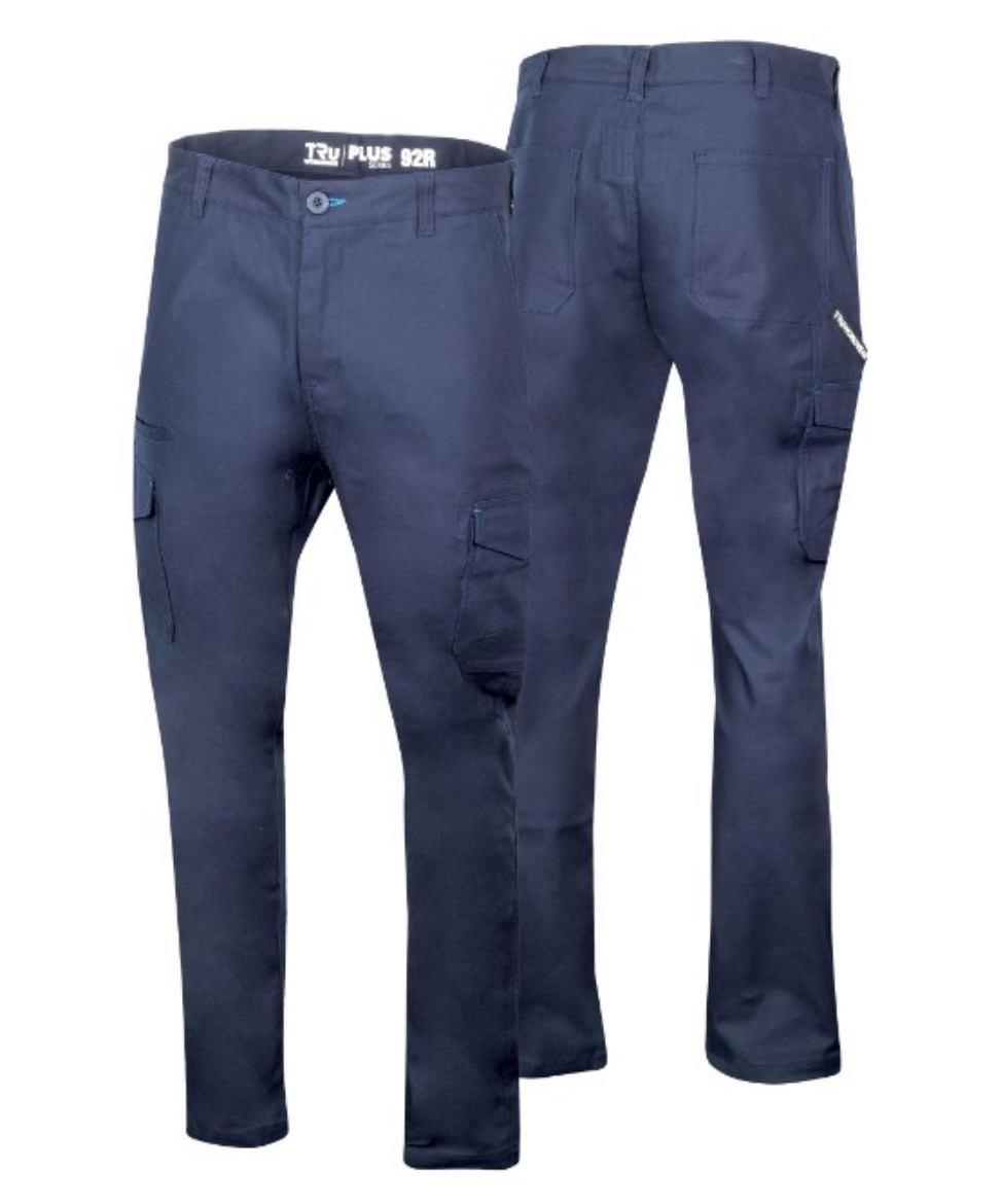 Picture of TRU WORKWEAR Midweight Cotton Stretch Cargo Trousers 240gsm