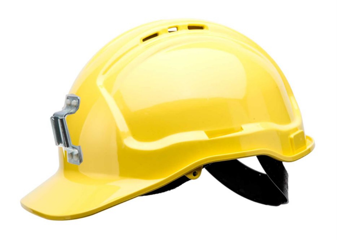 Picture of Tuffgard Miners Hard Hat, Type 1, Vented, terylene harness, Metal Lamp Bracket
TG57MLV