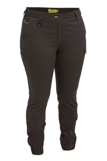Picture of BISLEY Womens Cotton Cargo Cuffed Pants 280gsm