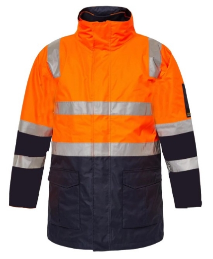 Picture of WORKCRAFT Hi Vis 4 in 1 Reflective Jacket