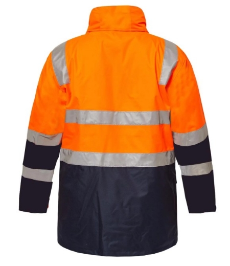 Picture of WORKCRAFT Hi Vis 4 in 1 Reflective Jacket