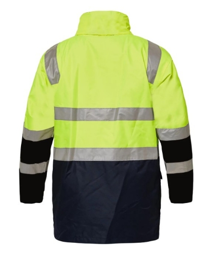 Picture of WORKCRAFT Hi Vis 4 in 1 Reflective Jacket