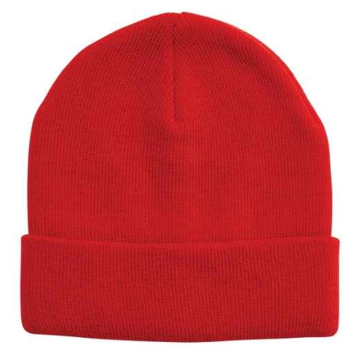 Picture of Legend Acrylic Knitted Beanie with Roll Up Cuff