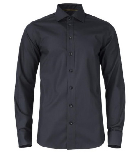 Picture of James Harvest Yellow Bow 50 Mens Shirt L/S