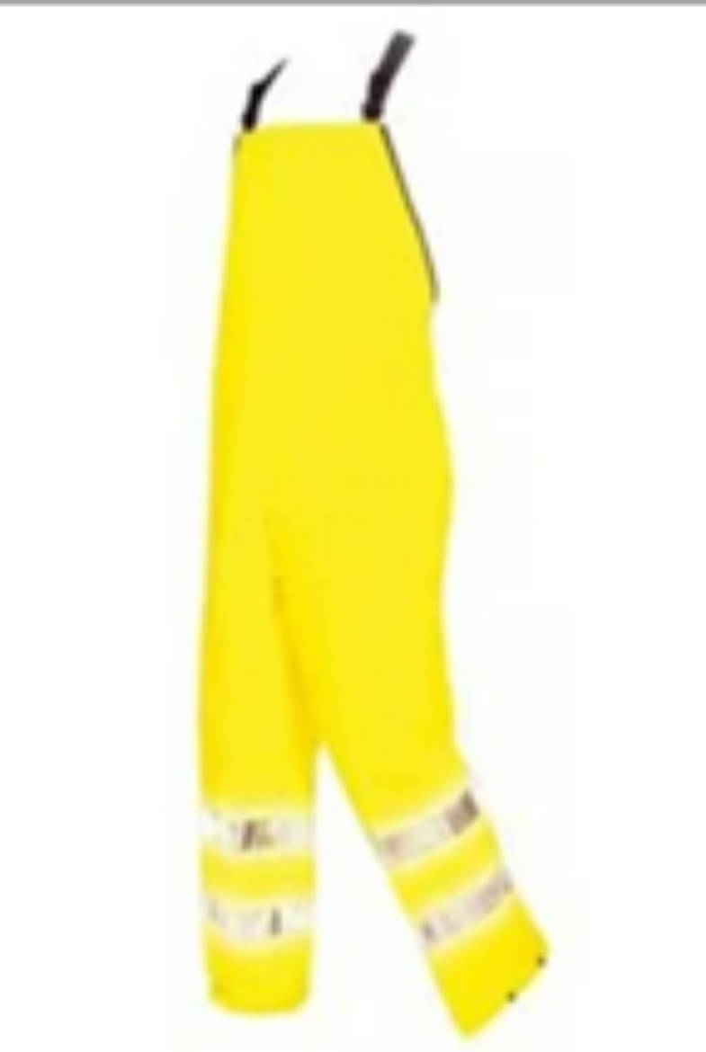 Picture of Super Flex Hi Vis Day / Night  Bib & Brace.Yellow Only.