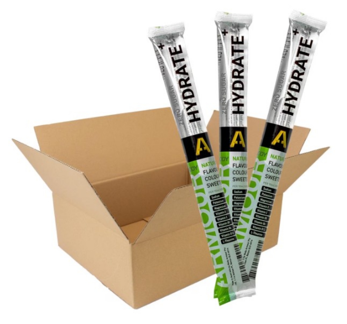 Picture of BODY ARMOUR Hydrate+ Hypotonic Icy Poles Lemon + Lime - Bulk