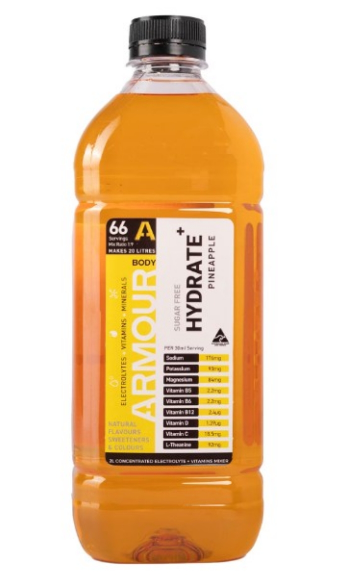 Picture of BODY ARMOUR Hydrate+ 2L Concentrate Pineapple