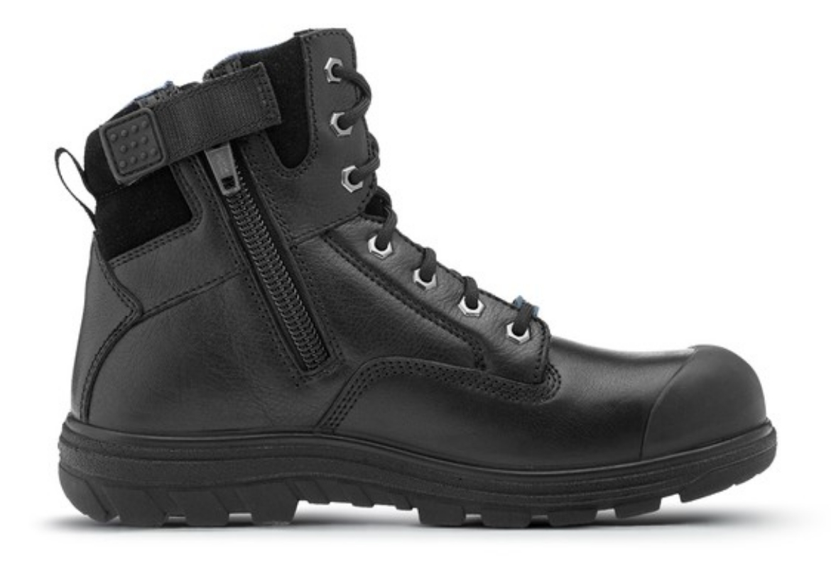 Picture of ASCENT Alpha 2 4E Black Zip Sided Safety Boot with Composite Toe > US SIzing