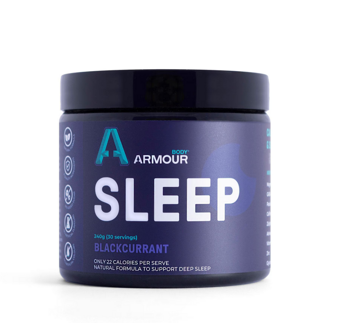 Picture of BODY ARMOUR - SLEEP - Blackcurrant Flavour | 240g TUB