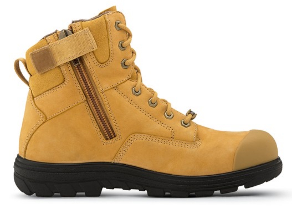 Picture of ASCENT Alpha 2 Wheat 4E Zip Sided Safety Boot with Composite Toe