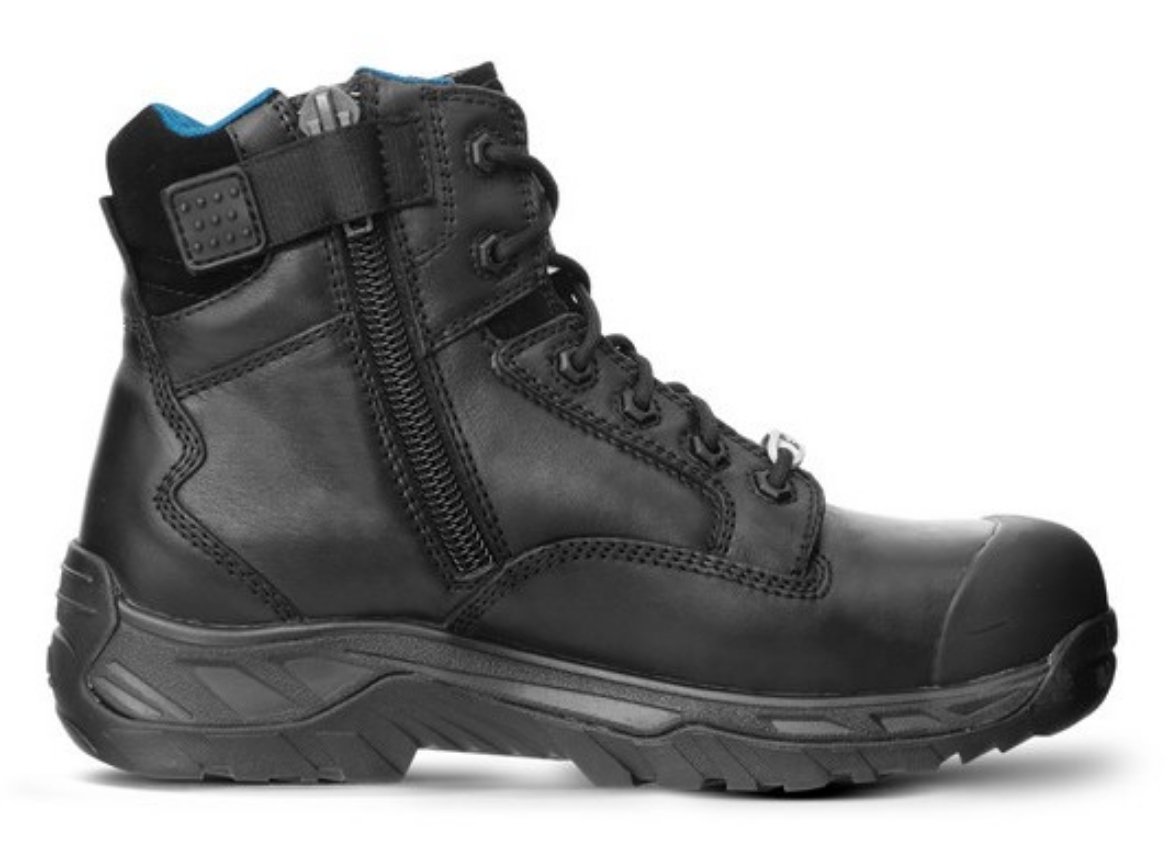 Picture of ASCENT Oxide 2 4E Black Lace Up Boot with Composite Toe Cap