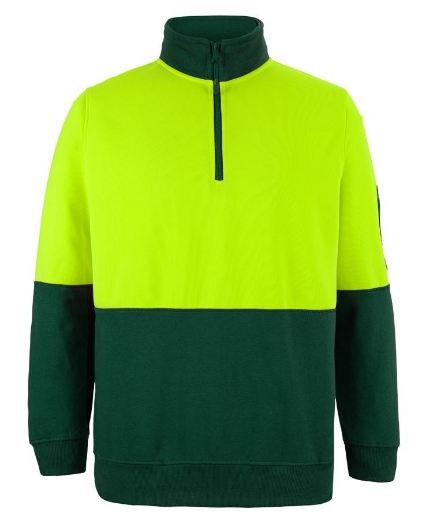 Picture of JB's Wear Hi Vis ½ Zip Fleecy 280gsm