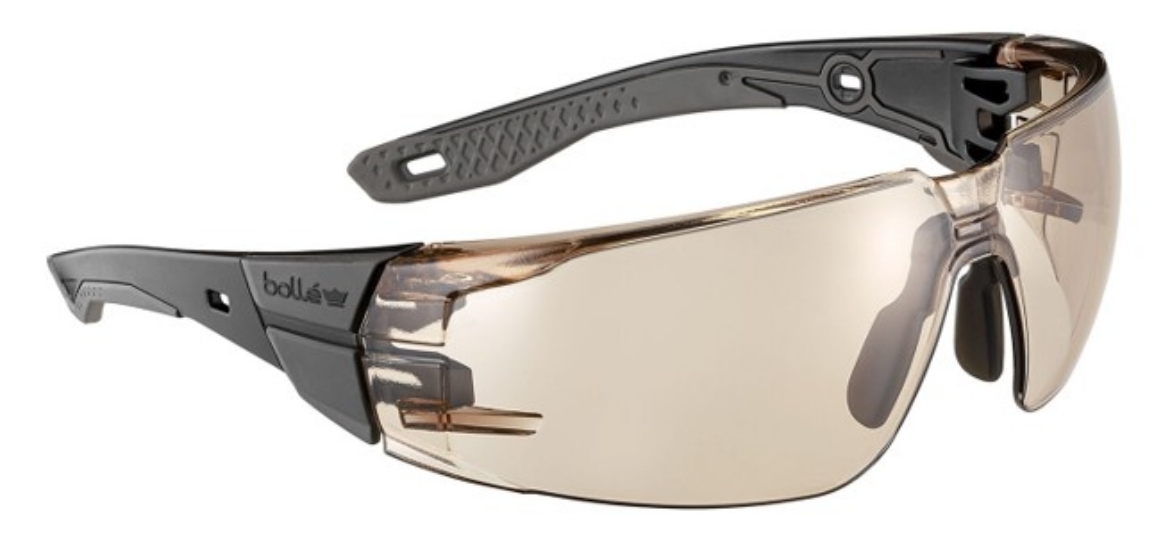 Picture of BOLLE RUSH+ 2.0 Copper PC Lens Platinum AS/AF Bi-Material PC + TPR Black/Grey Temples