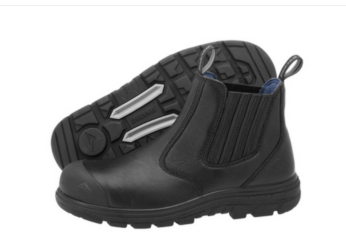 Picture of ASCENT Sigma 2 Black 4E Safety Boot with Composite Toe Cap