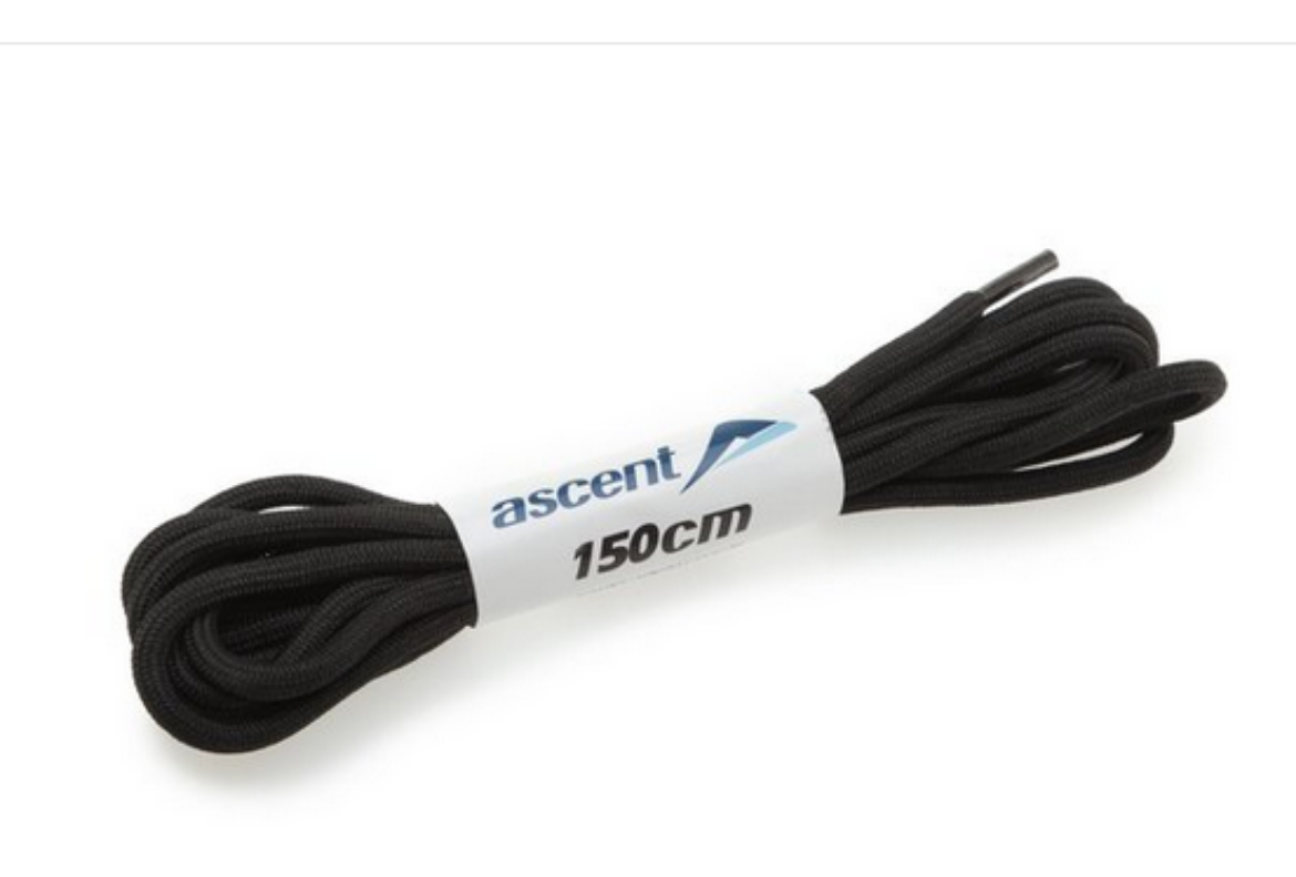 Picture of ASCENT Workboot Lace 150cm Black