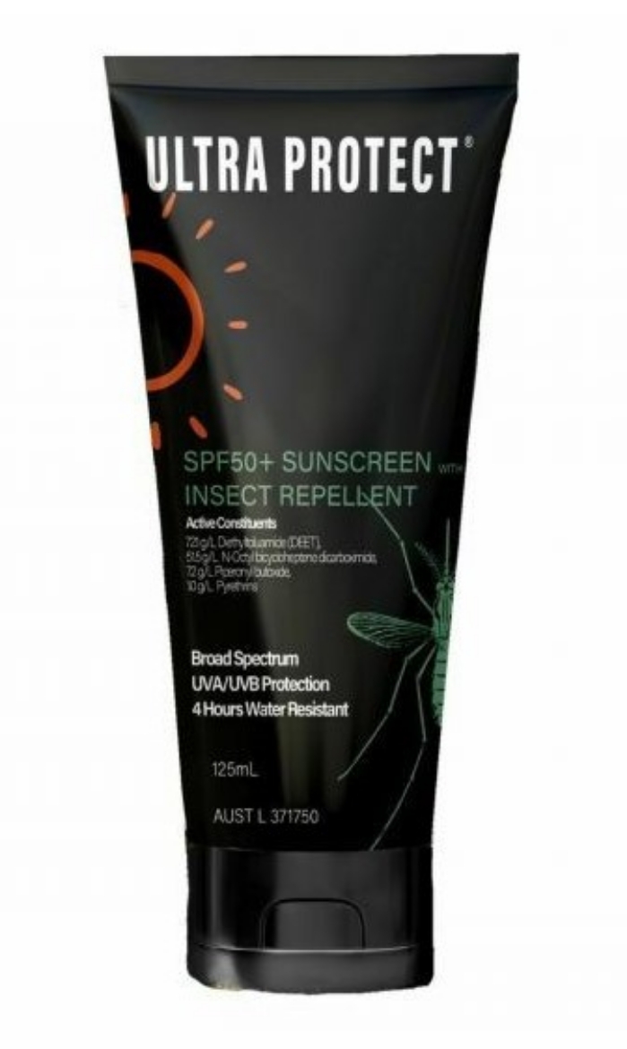 Picture of Ultra Protect® SPF50+ Sunscreen with Insect Repellent 125mL Tube