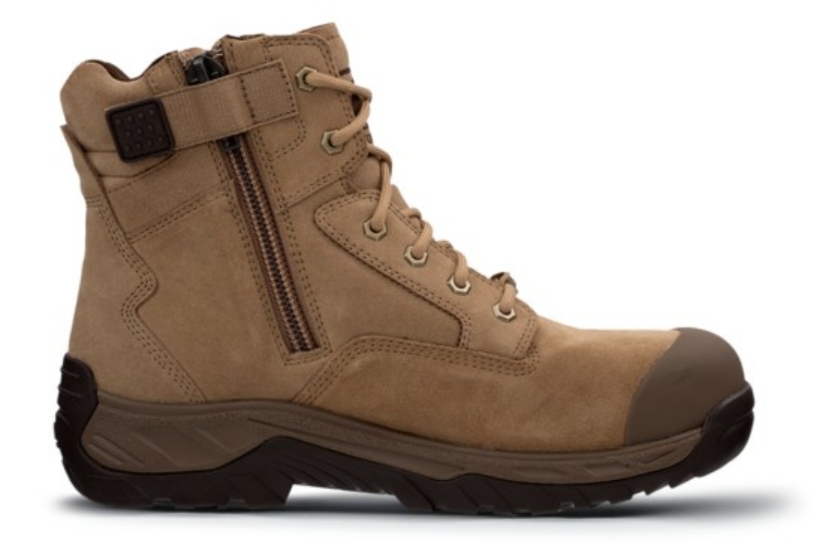 Picture of ASCENT Oxide 2 4E Camel Lace Up Boot with Composite Toe Cap
