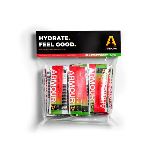 Picture of BODY ARMOUR Hydrate+ Hypotonic Sachets Bulk Pack [50]