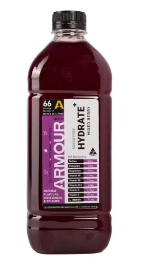 Picture of BODY ARMOUR Hydrate+ 2L Hydration Cordial