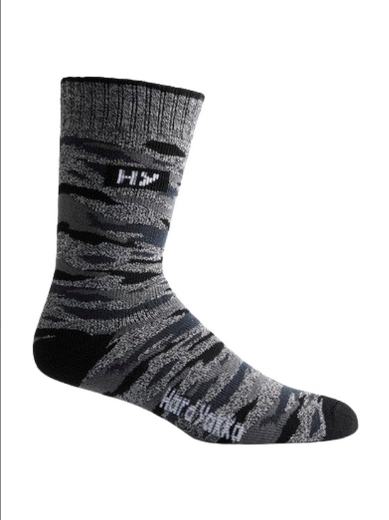 Picture of HARD YAKKA CORE CAMO SOCK 3PK & BEANIE BUNDLE