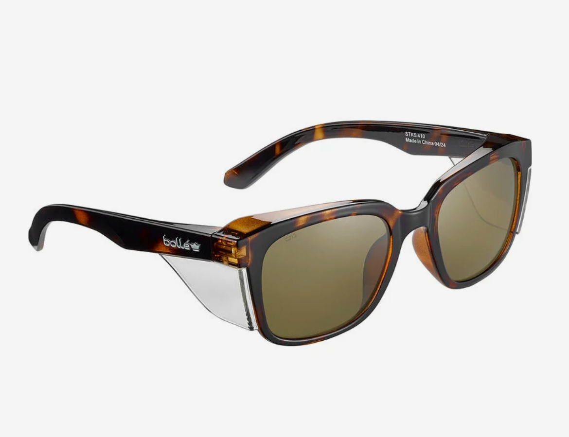 Picture of Bolle STKS 410 Quartz Polarised safety glasses, tortoise