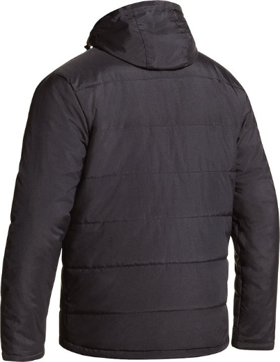 Picture of BISLEY Puffer Jacket Black with Adjustable Hood 100% Nylon Oxford