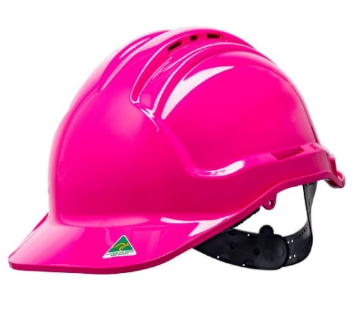 Picture of Tuffgard Premium Hard Hat, Type 1, Non-Vented, 6 Point Pinlock Harness