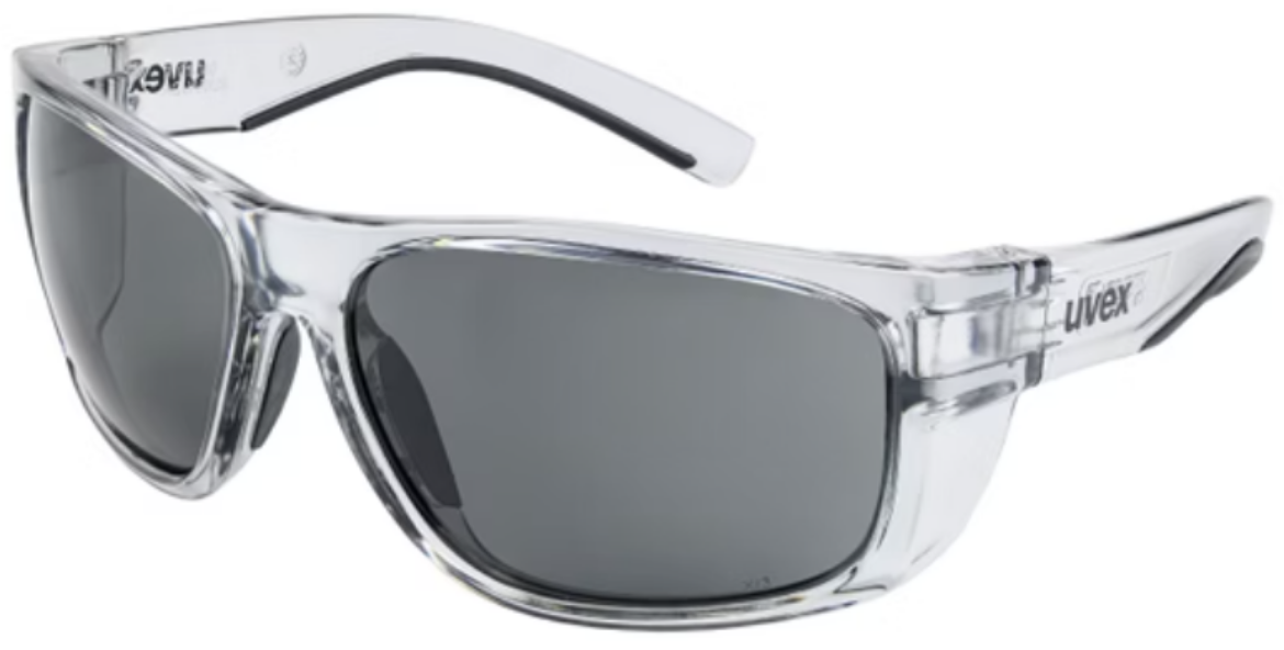 Picture of UVEX Aquarius - Graphite frame / grey lens - stylish safety glasses